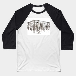 Northern Norway winter forest Baseball T-Shirt